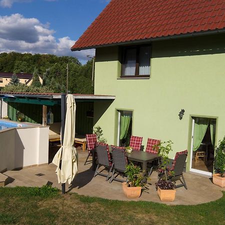 Ferienwohnung In Der Telle 施马尔卡尔登 外观 照片
